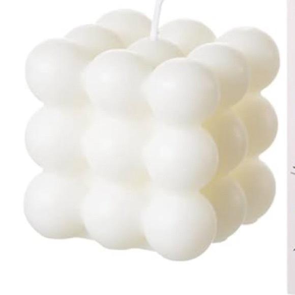 New! Set of 2 bubble candles - Picture 2 of 5